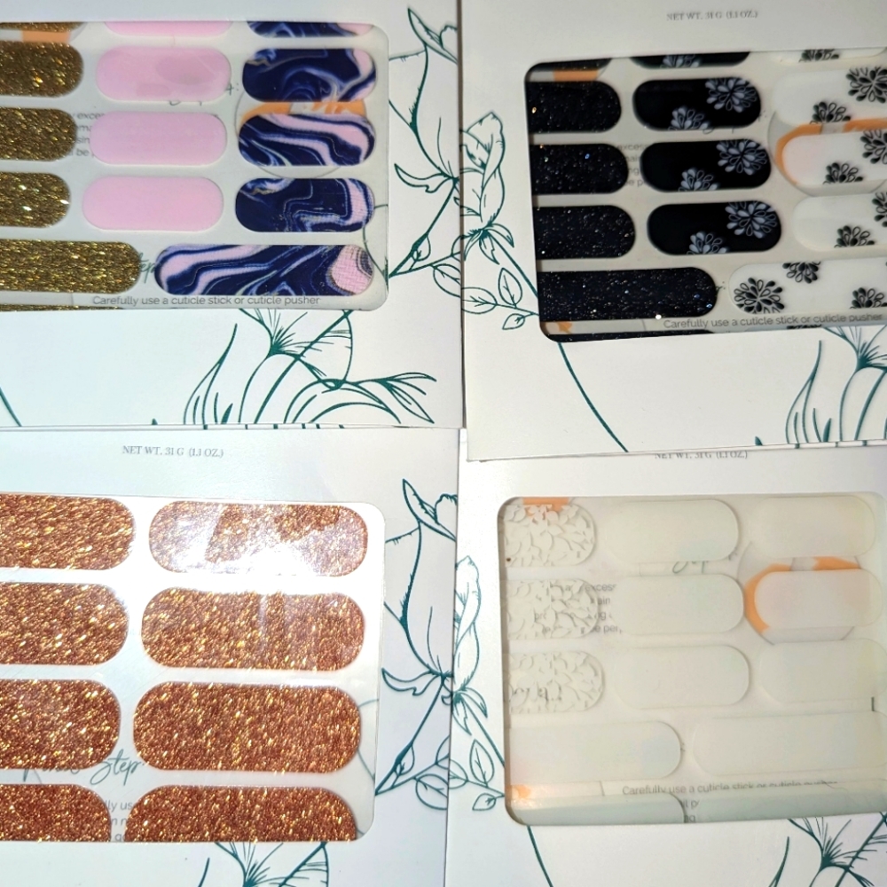 4 Pack Gel Nails